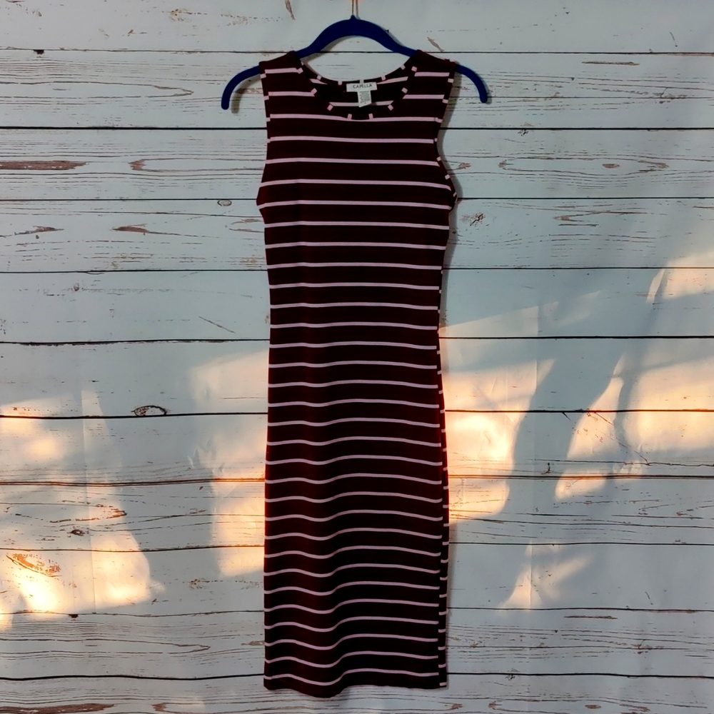 Large Capella Maroon Tank Top